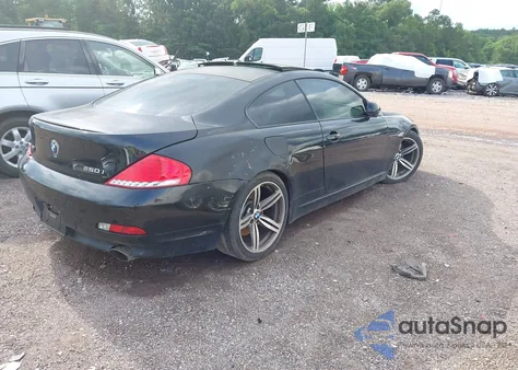 2006 BMW 650I из США, поврежденный, VIN WBAEH13436CR49646
